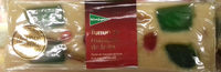 Turrón de mazapán de fruta