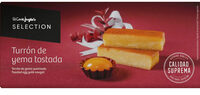 Turrón de yema tostada