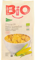 Bio copos de maíz tostados