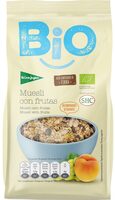 Muesli con frutas ecológico