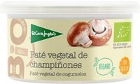 Bio paté vegetal de champiñónes