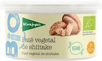 Bio paté vegetal de shiitake