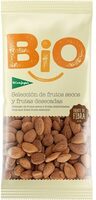 Bio almendra cruda con piel