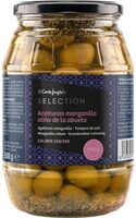 Aceitunas manzanilla aliño de la abuela frasco 500 g