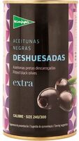Aceitunas negras deshuesadas