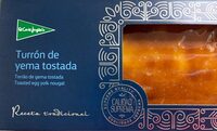 Turrón de yema tostada