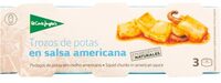 Trozos de pota en salsa americana