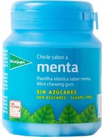 Chicles con sabor a menta sin azúcar y sin gluten