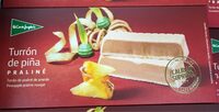 Turrón de piña praliné