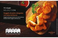 Nuggets de pollo con salsa barbacoa