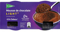 Mousse de chocolate light 0%