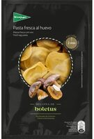 Soles rellenos con boletus