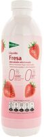 Yogur líquido fresa 0%
