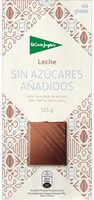 Chocolate con leche sin azúcares añadidos