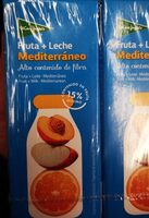 Fruta + leche mediterráneo