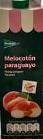 Zumo de melocotón paraguayo