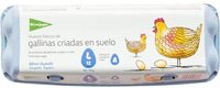 Huevos de gallinas criadas en suelo