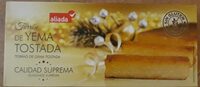 Turrón de yema tostada