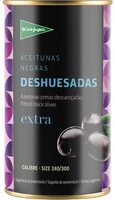 Aceitunas negras deshuesadas