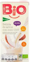Bio bebida de arroz con coco