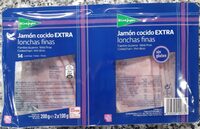 Jamón cocido extra lonchas finas