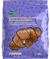 Croissant relleno de crema
