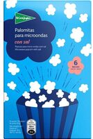 Palomitas para microondas con sal