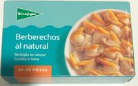 Berberechos al natural