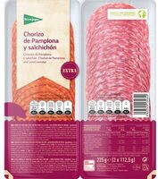 Chorizo de Pamplona y salchichón