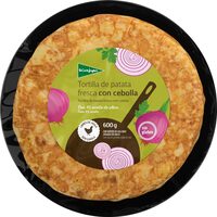 Tortilla con cebolla