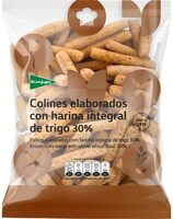 Colines elaborados con harina integral de trigo 30%
