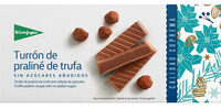 Turrón de praliné de trufa