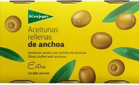 Aceitunas rellenas de anchoa