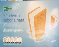 Sandwich sabor a nata