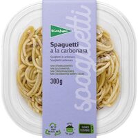 Spaguetti a la carbonara