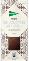 Chocolate negro sin azúcares añadidos