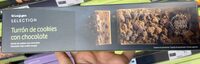 Turron cookies chocolate