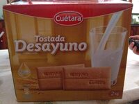 Tostada desayuno