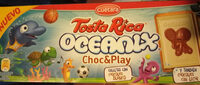 Tosta Rica Oceanix Choc & Play galletas con chocolate blanco y con leche