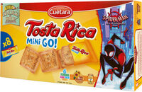 Mini go galletas de desayuno con vitaminas hierro
