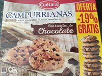 Campurrianas con trocitos de chocolate