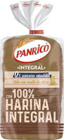 Pan de molde integral 0% azucares añadidos