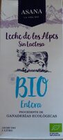 Leche BIO entera sin lactosa