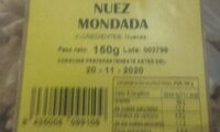 Nuez mondada