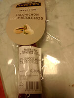 Salchichon con pistachos