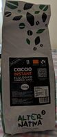 Cacao Instant ecológico comercio justo
