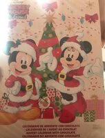 Calendario de adviento con chocolate