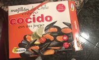 Mejillon de chile cocido