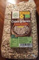 Copos gruesos de avena sin gluten