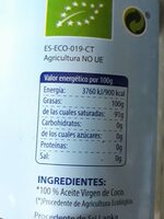 Aceite de coco virgen extra